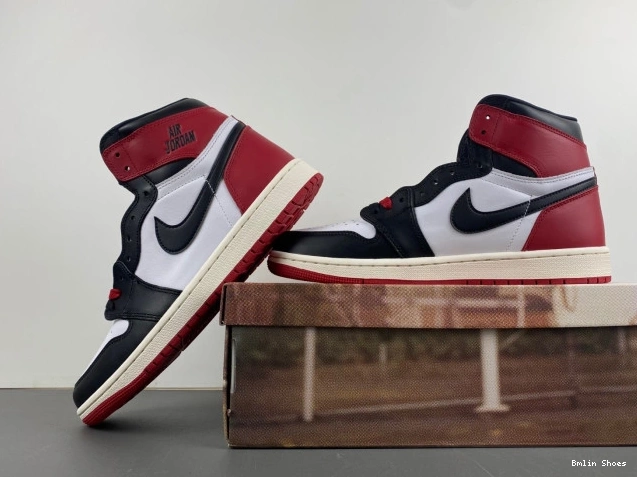 Bmlin Shoes 1 High Air Jordan Black Toe Reimagined DZ5485-106 OG 0726
